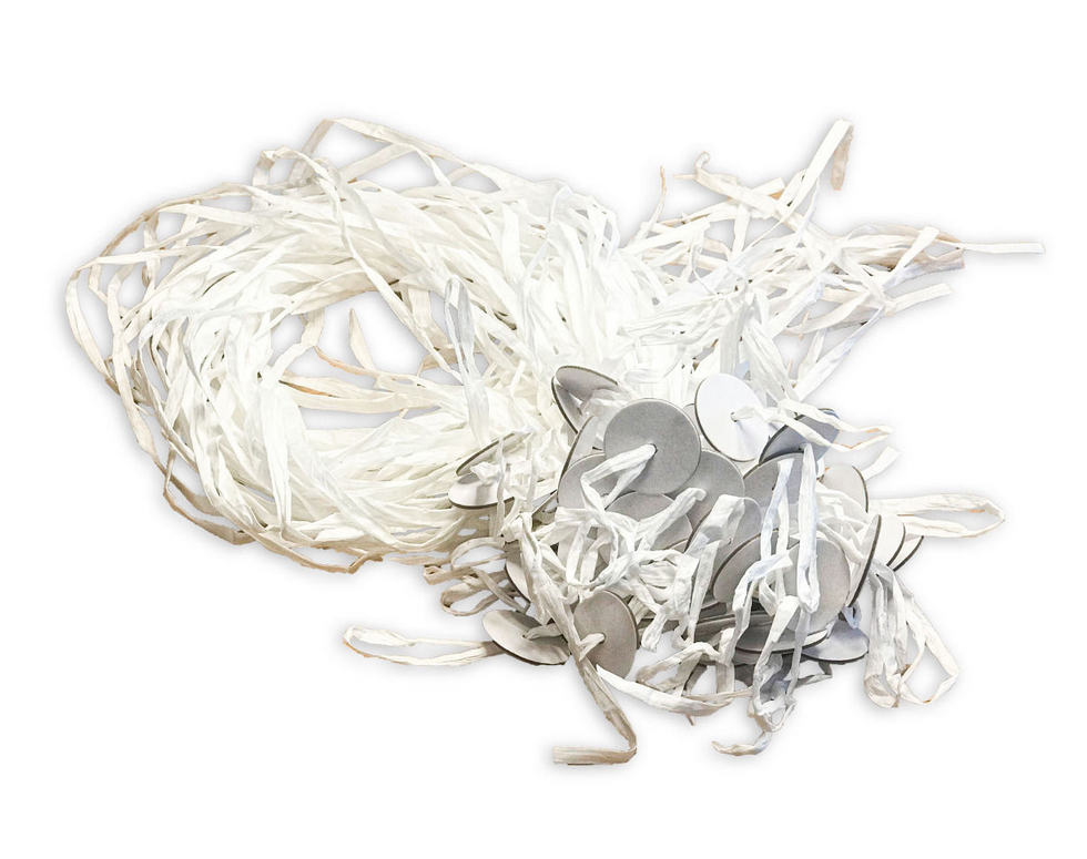 Abbildung von vielen Schnellverschlussbändern als Bündel.