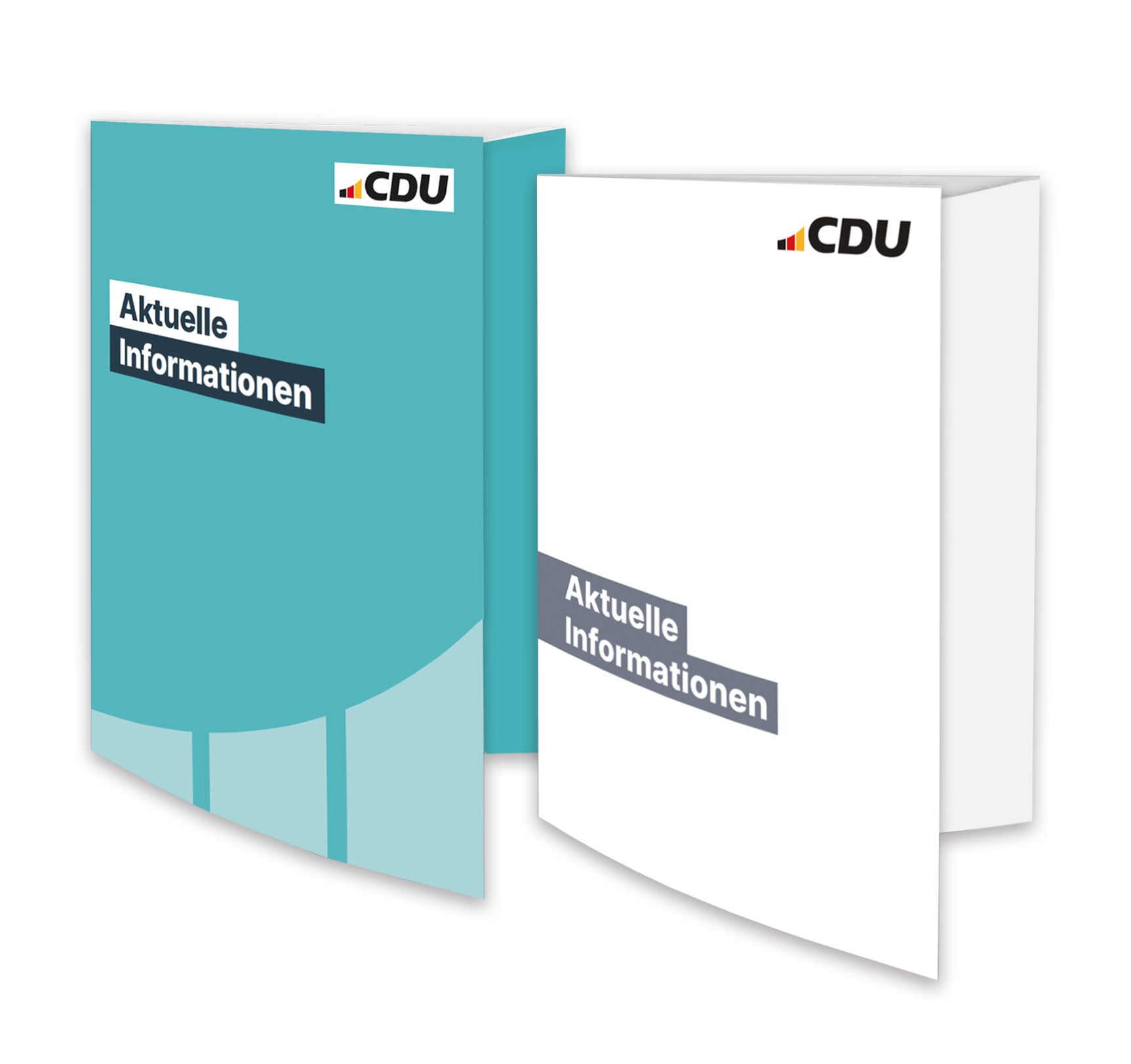 Mappen für Informationsmaterial