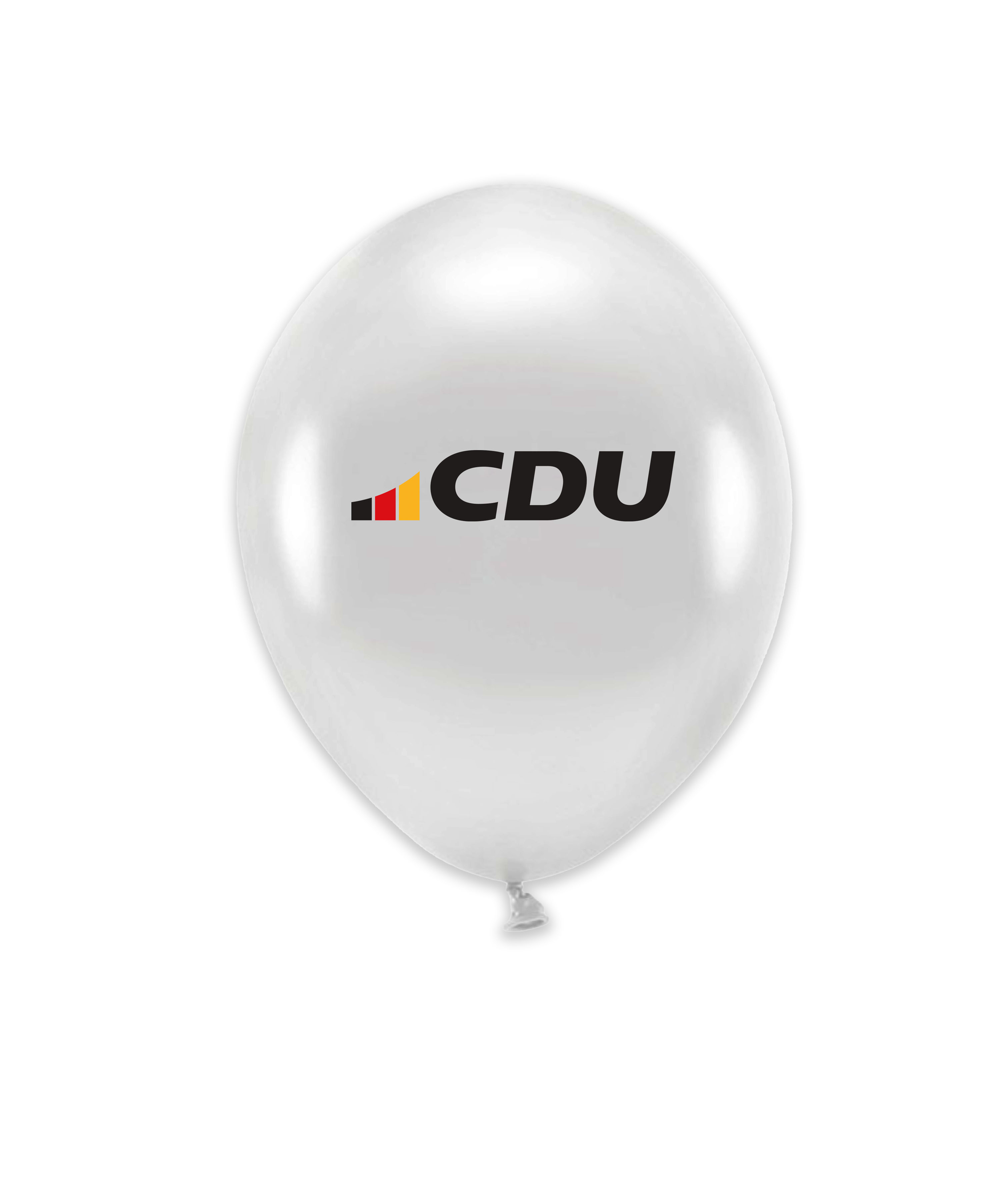 CDU Luftballon mit Kandidatennamen - 500 Stück