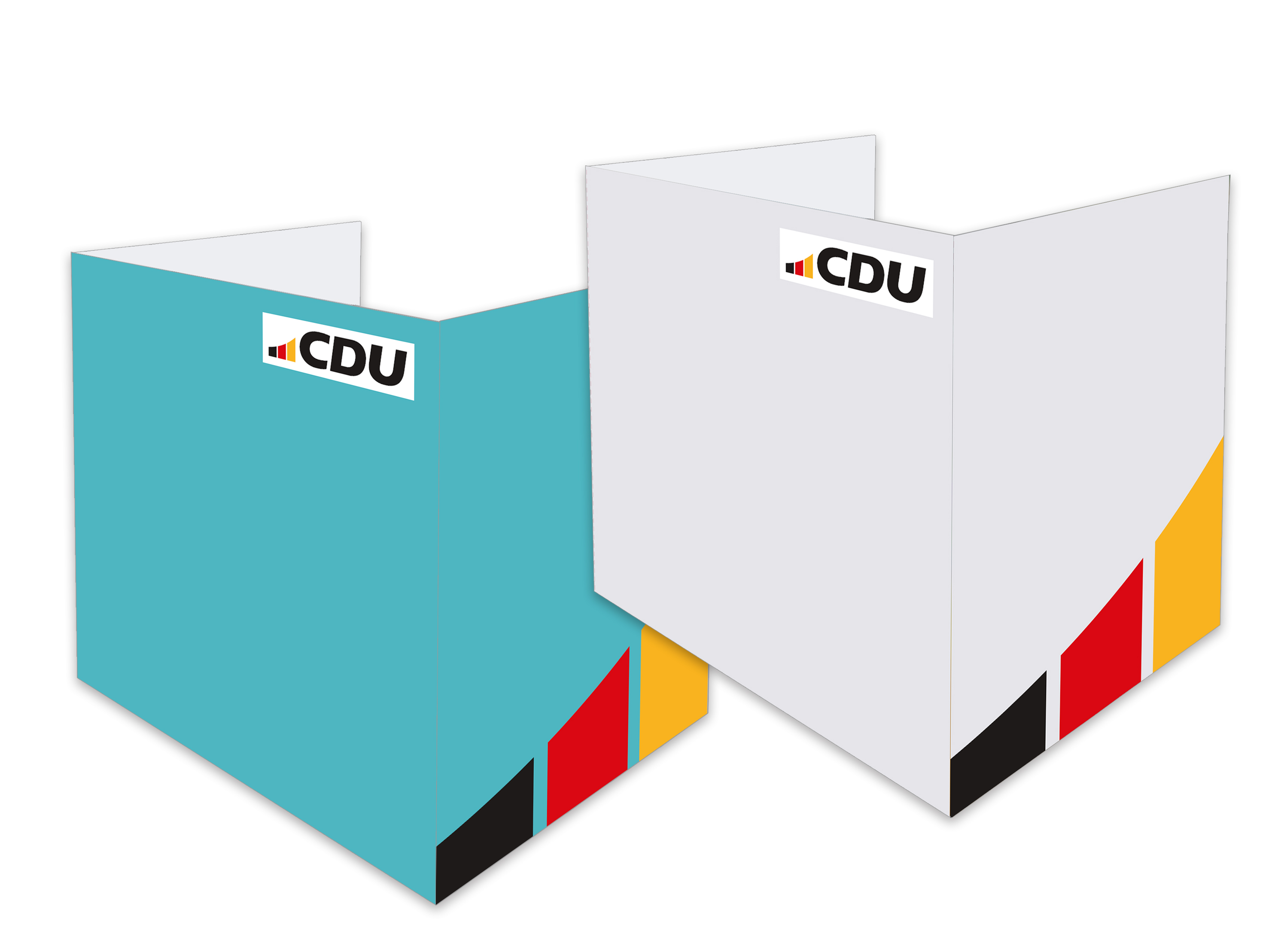 CDU-Tischwahlkabine