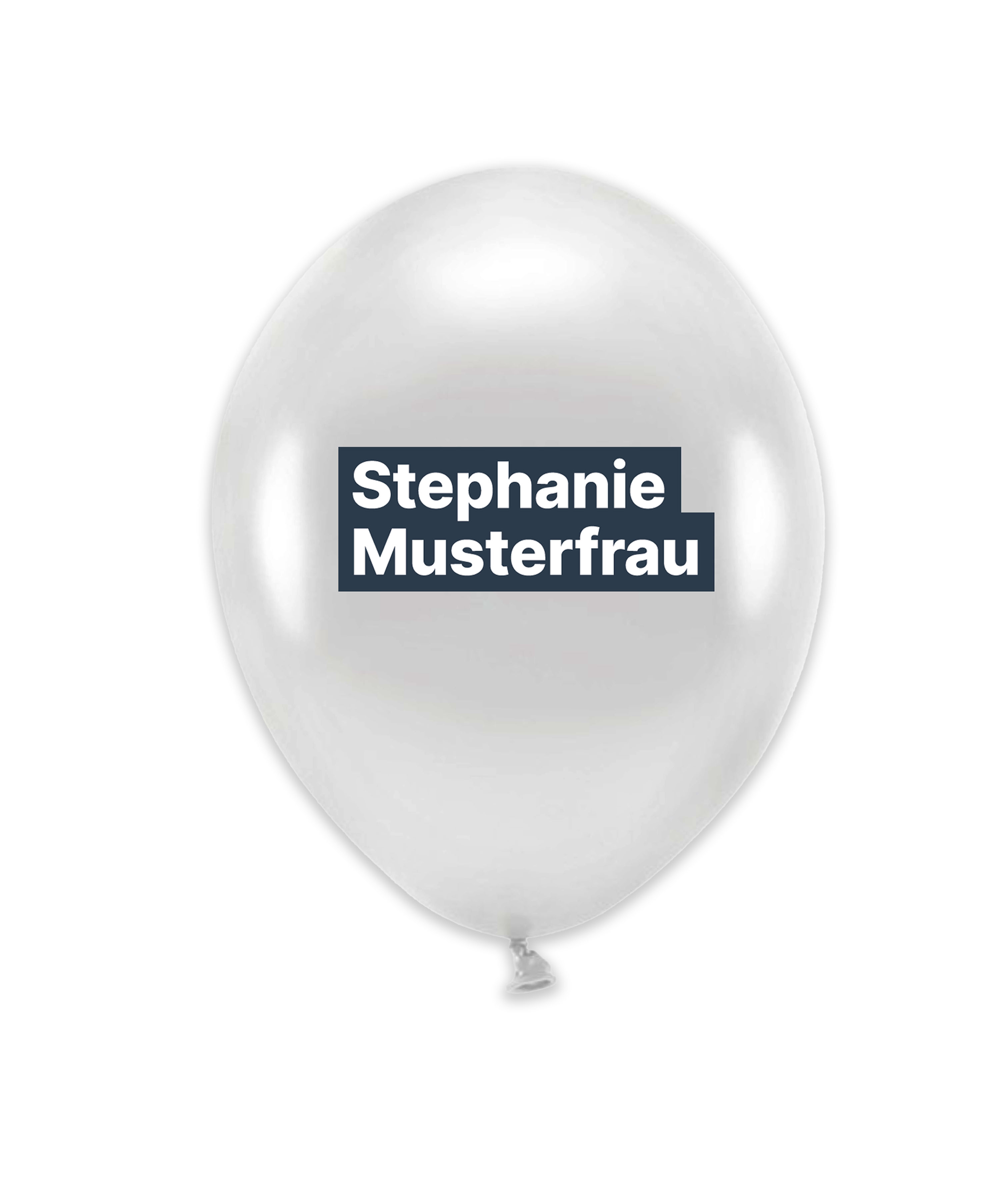 CDU Luftballon mit Kandidatennamen - 500 Stück