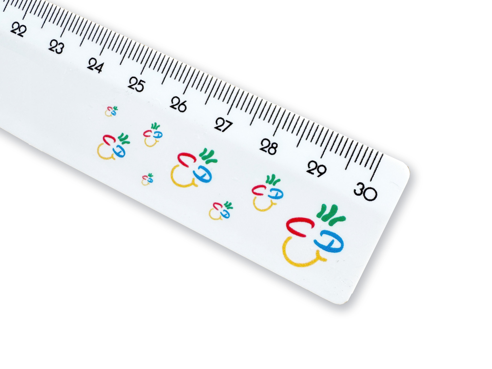 Lineal-Ausschnitt vergrößert abgebildet.