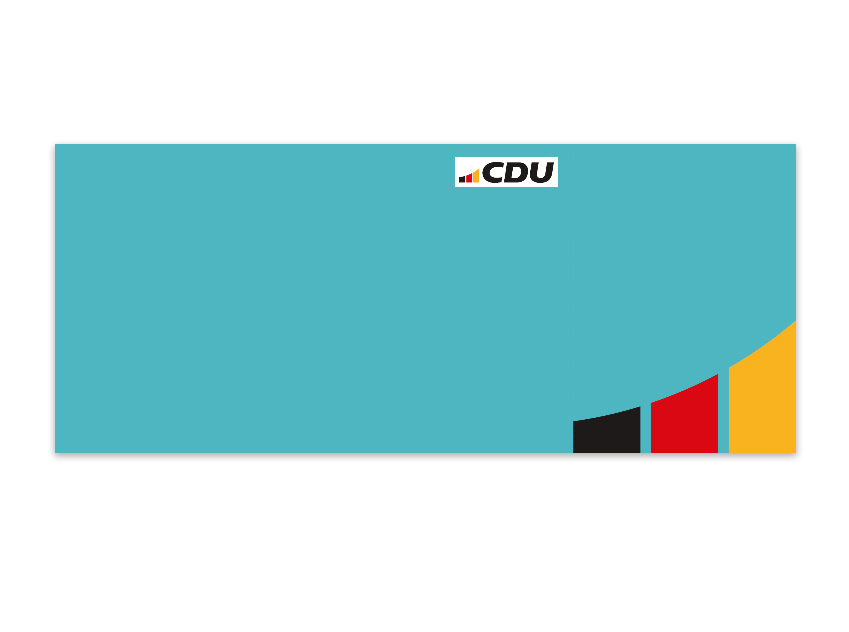 CDU-Tischwahlkabine CDU-Tischwahlkabine