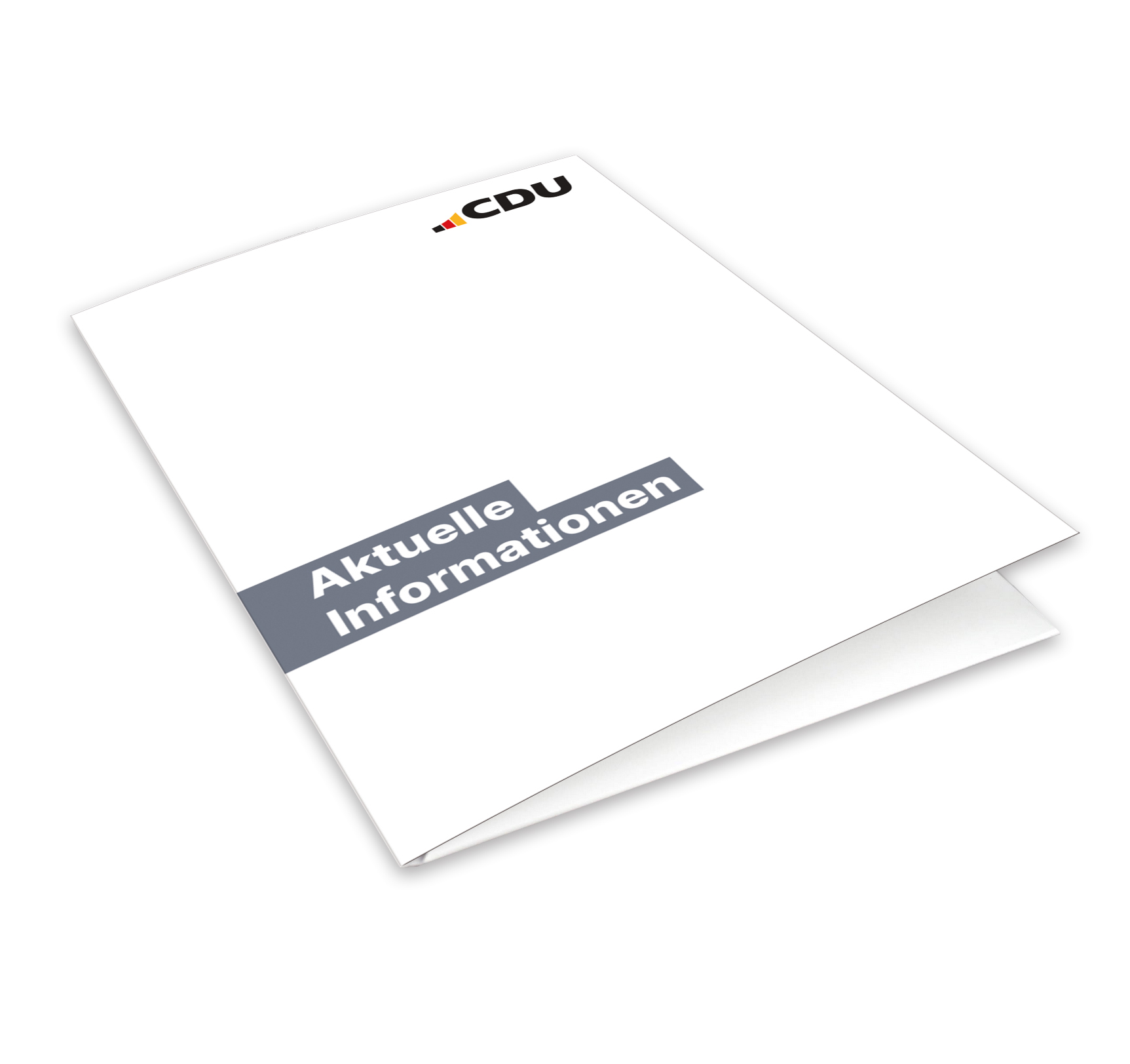 Mappen für Informationsmaterial