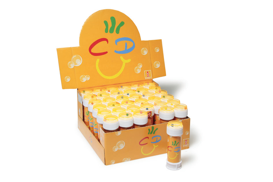 Seifenblasenspender "CDU-Smilie"