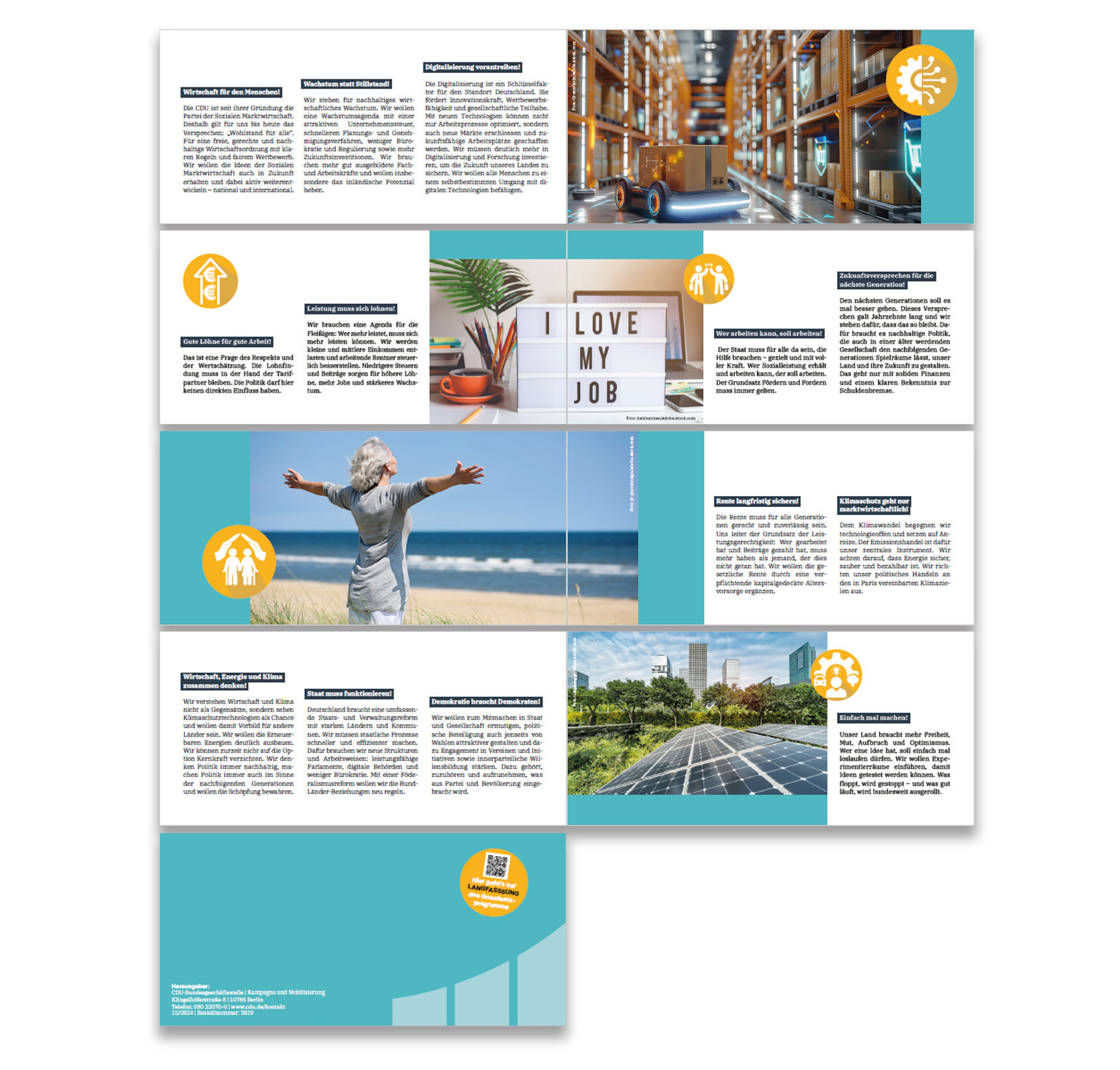 Grundsatzprogramm der CDU - Kurzfassung