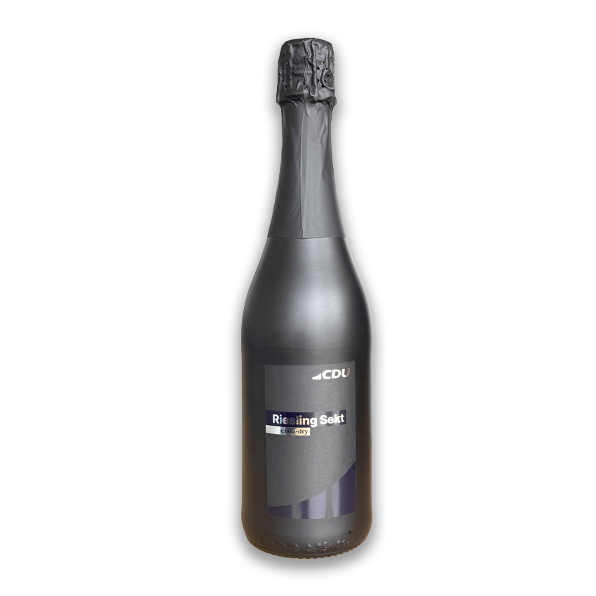 CDU Sekt - Riesling extra dry - 6 Flaschen | 6 Flaschen