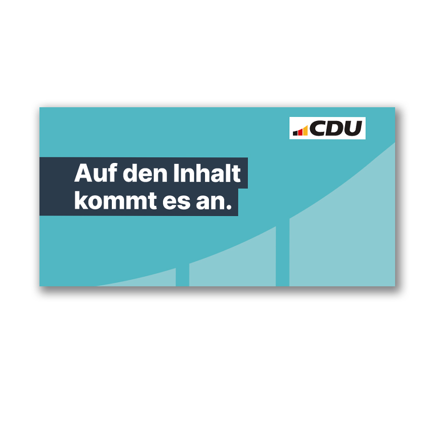 CDU-Brötchentüte 