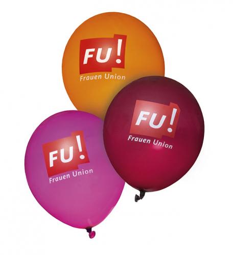 FU! Luftballon - 3-Farben-Mix